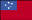 Flag Samoa