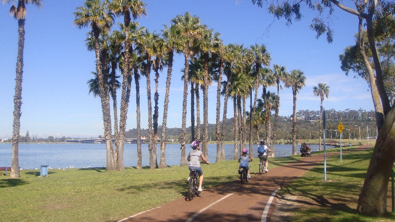 Swan River Esplanade, Perth Australia