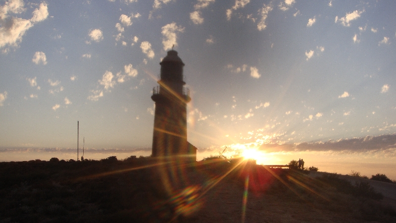 Making a stop at the lighthouse, Australia