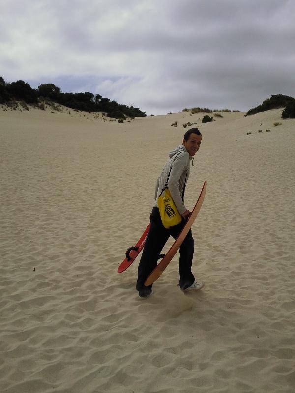 Up the dunes, Kangaroo Island Australia