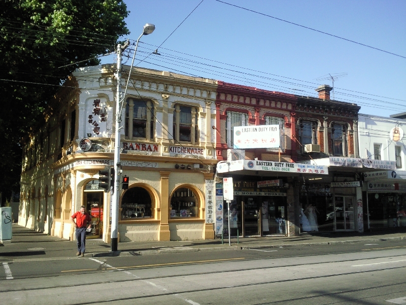 Richmond street panorama, Melbourne Australia