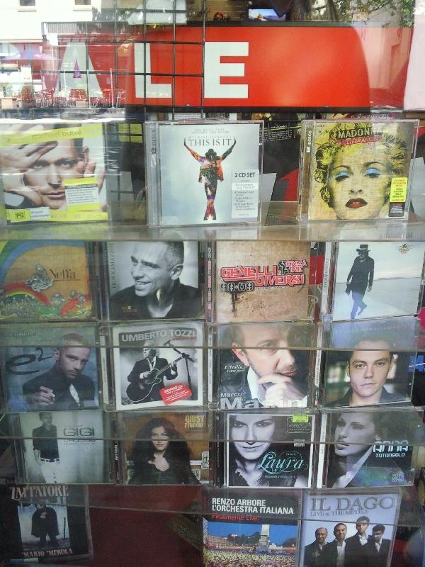 Italian music cd's in Carlton, Australia