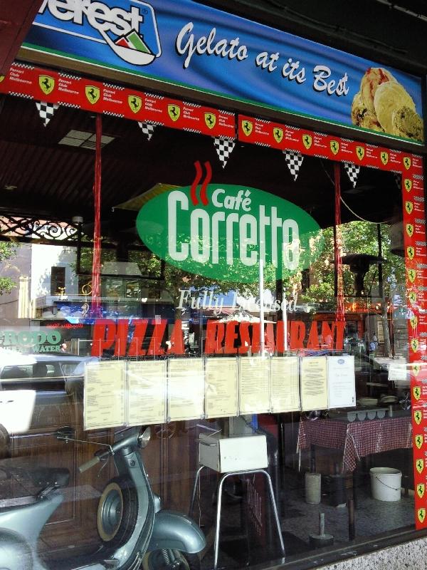 Little Italy shop in Carlton, Australia