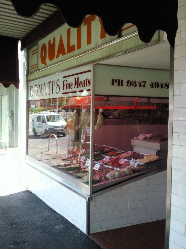 Butcher in Carlton, Melbourne, Australia