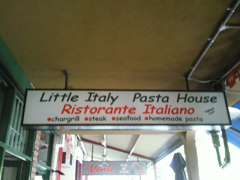 Little Italy Restaurant in Carlton, Melbourne Australia