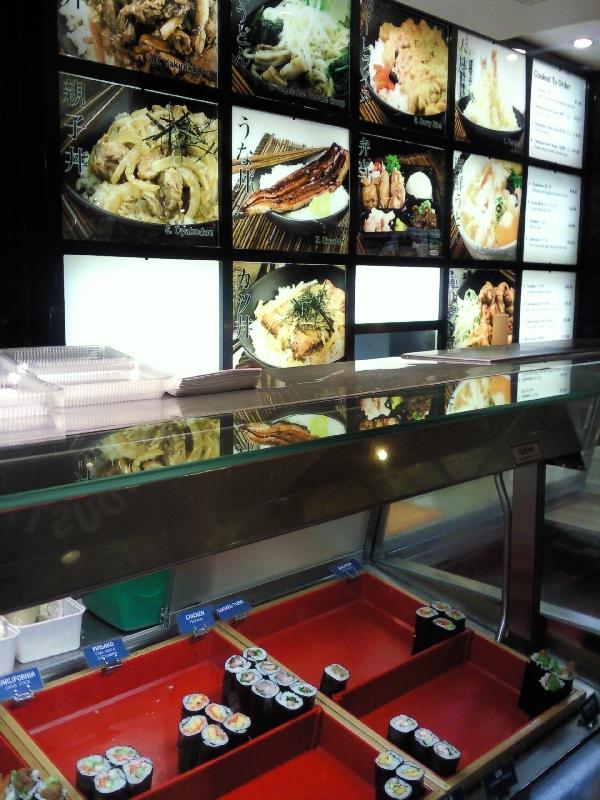 Sushi Take- away @ The Crown Plaza, Melbourne Australia