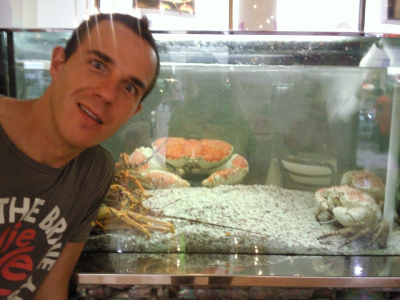 Giant Crab at the Casino, Melbourne Australia