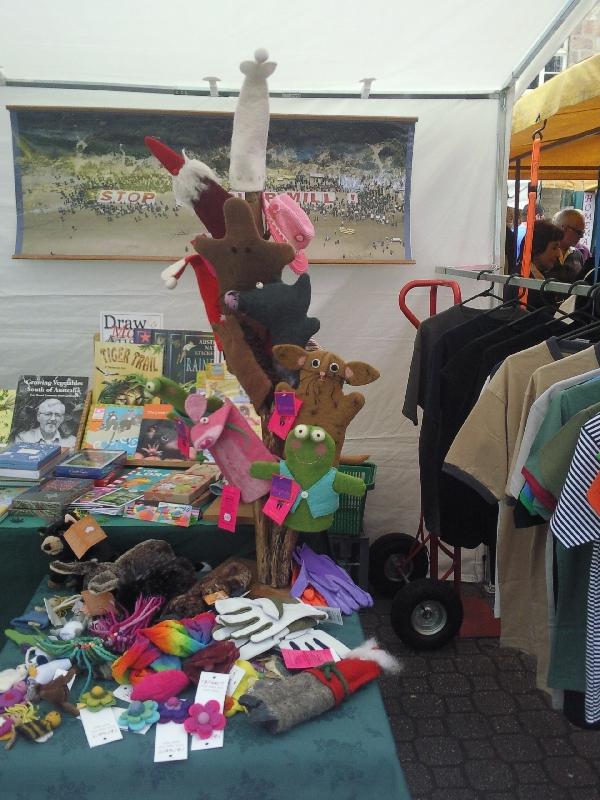 Photo The Salamanca markets in Hobart weather