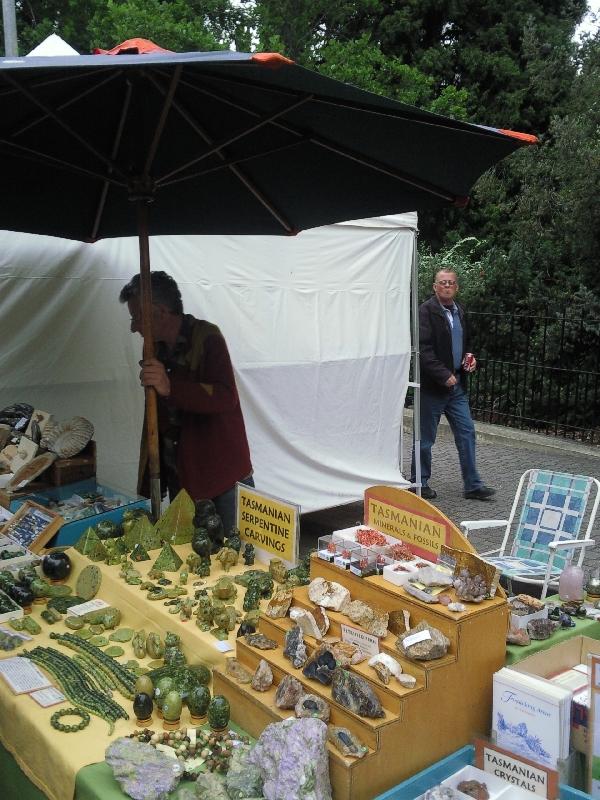 Photo The Salamanca markets in Hobart really