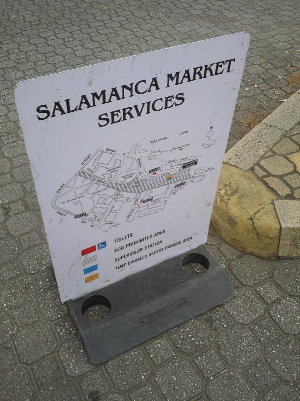 Photo The Salamanca markets in Hobart saturday