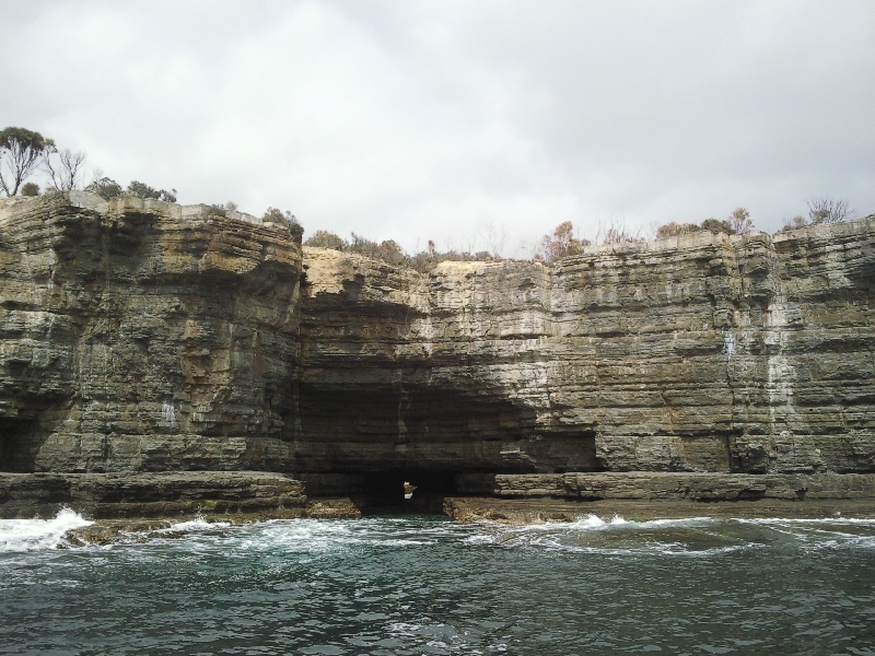 Rafting through Tasmanian waters, Port Arthur Australia