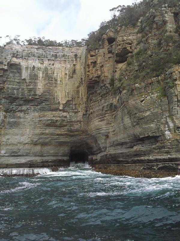 Blowhole at Port Arthur, Australia