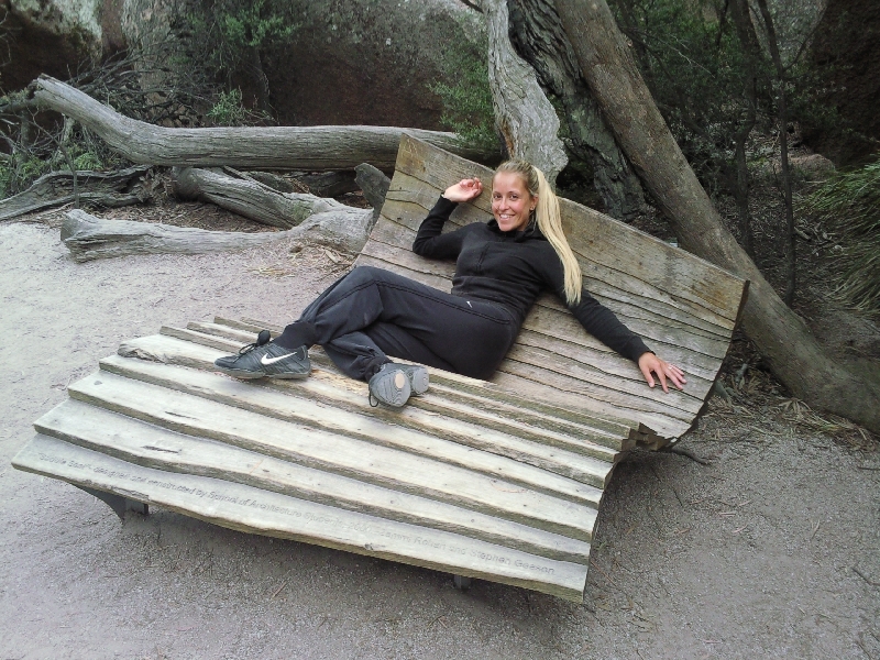 Taking a hike break, Bicheno Australia