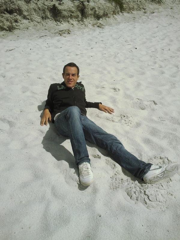 Relaxing at Swimcart beach, Australia