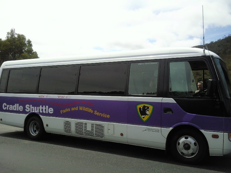 Cradle Mountain shuttle, Australia