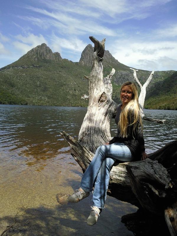 Lookout over Dove Lake, Launceston Australia