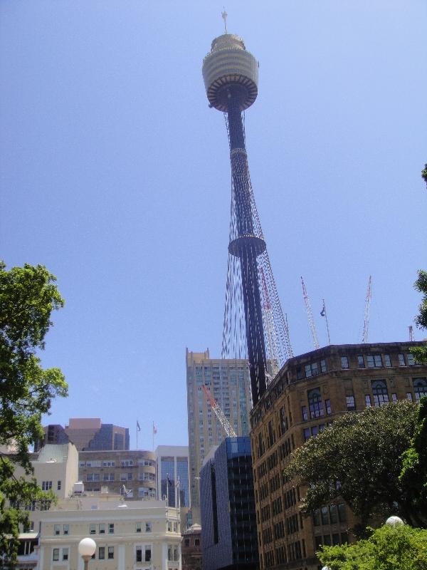 Sydney Tower on Market St, Sydney Australia