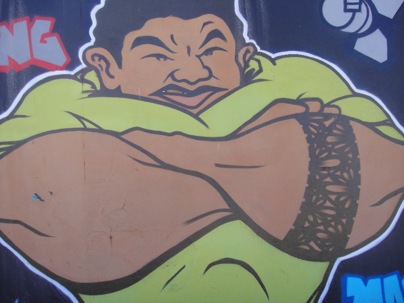 Graffiti art in Bondi, Australia