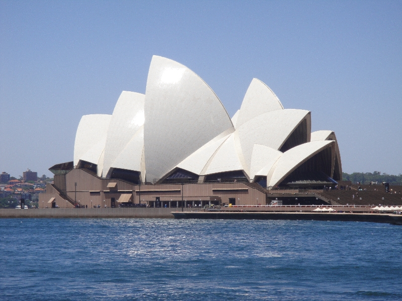 Different angles Sydney Opera House Sydney Australia Oceania