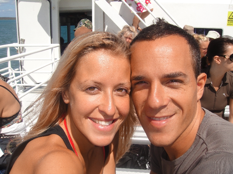 On the Ferry to Fraser Island, Australia