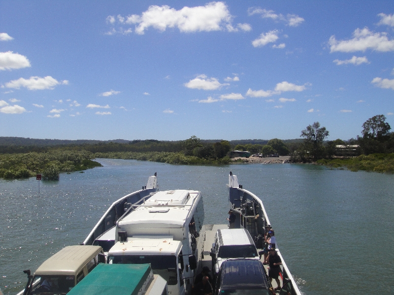 Departures for Fraser Island, Australia