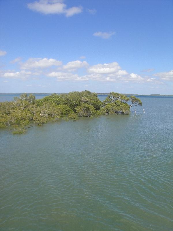 Lagoon at Kingfisher Bay Ferry Dok, Australia