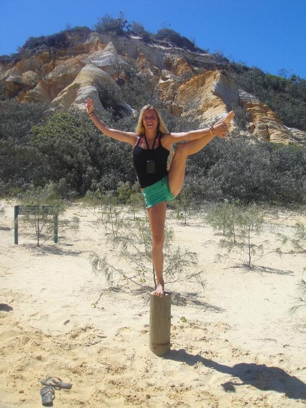 In front of the Pinnacles, Australia