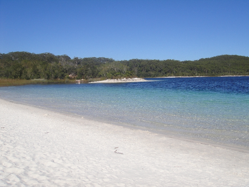 Lake McKenzie Postcard view, Australia