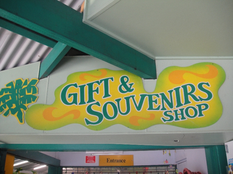 The Big Banana souvenir shop, Coffs Harbour Australia