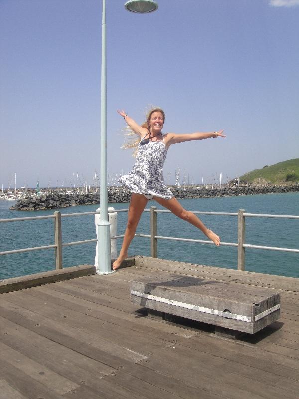 On the Coffs Harbour Jetty, Australia