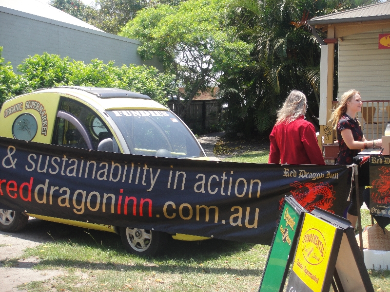 Hippy market in Byron Bay, Australia