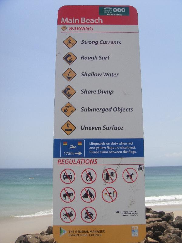 Great Beach in Byron Bay, Australia