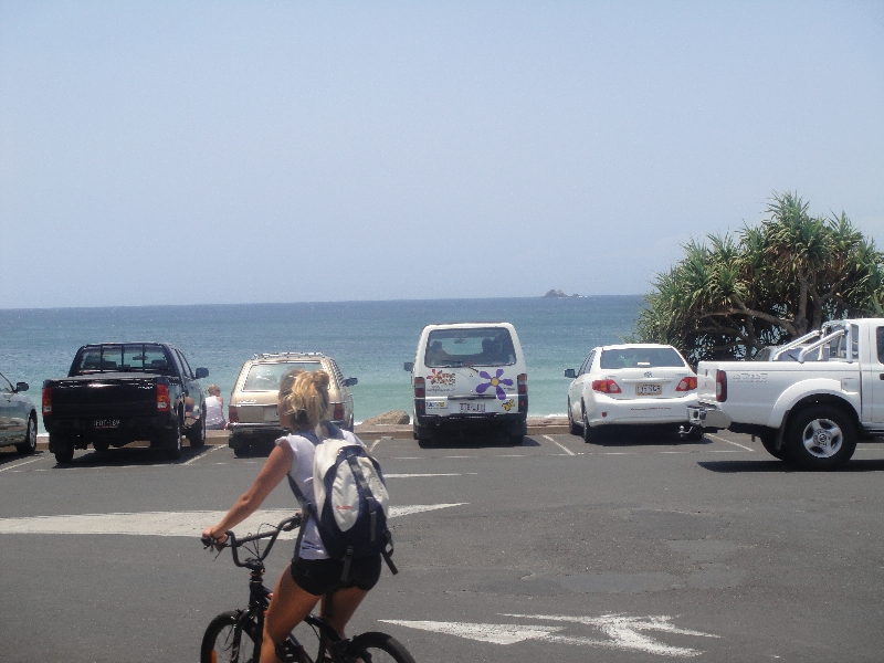 Esplanade in Byron Bay, Australia