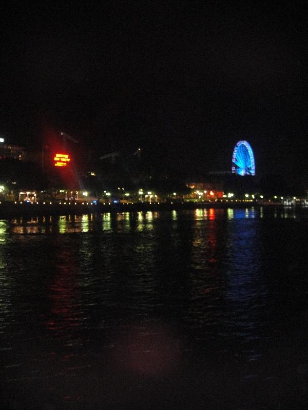 Brisbane skyline from the river, Brisbane Australia