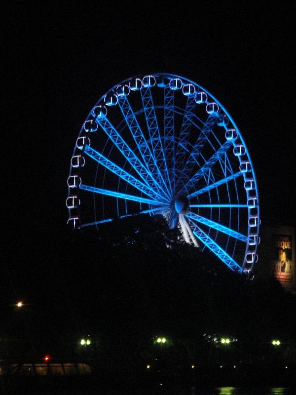 Brisbane Australia The Giant Wheel in Brisbane