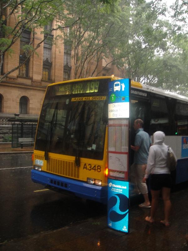 Queen St Mall in Brisbane, Australia