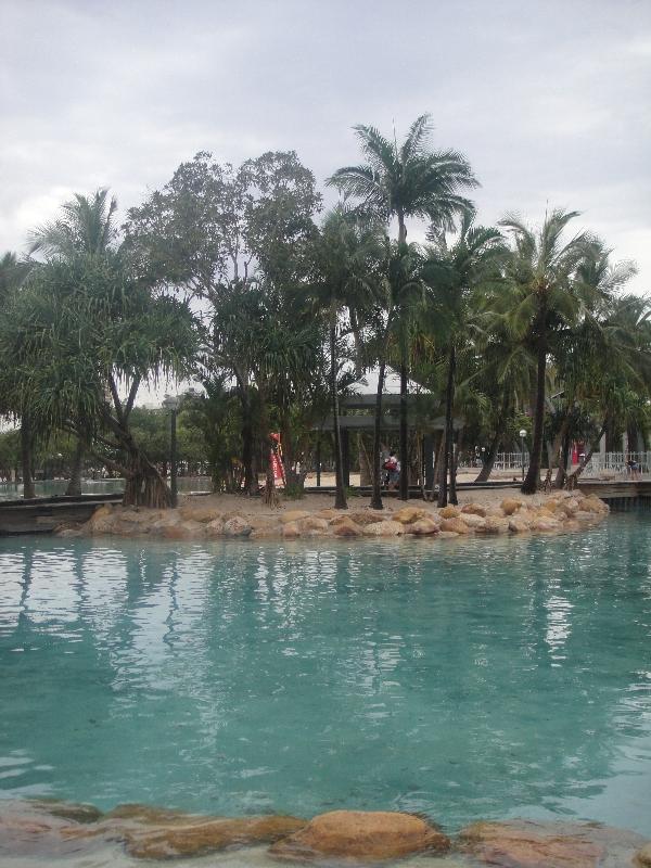 South Bank Parklands in Brisbane, Brisbane Australia