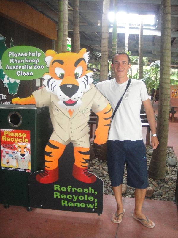 The Tazzie Tiger at Australia ZOO, Beerwah Australia