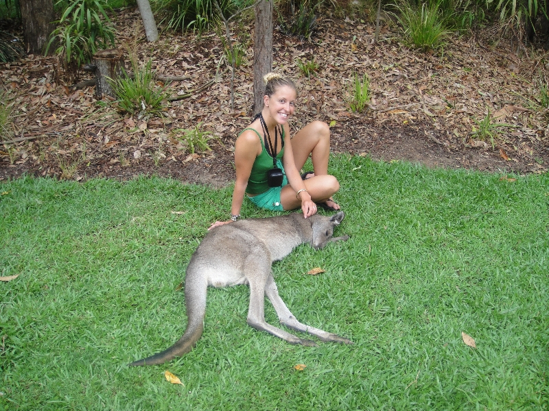 Photo The Steve Irwin Australia Zoo in Beerwah, Queensland walking