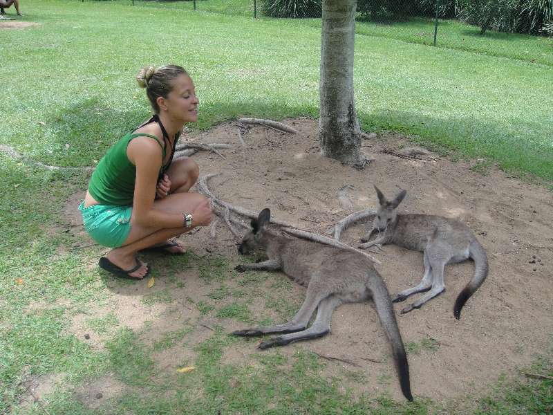 Photo The Steve Irwin Australia Zoo in Beerwah, Queensland lagoon