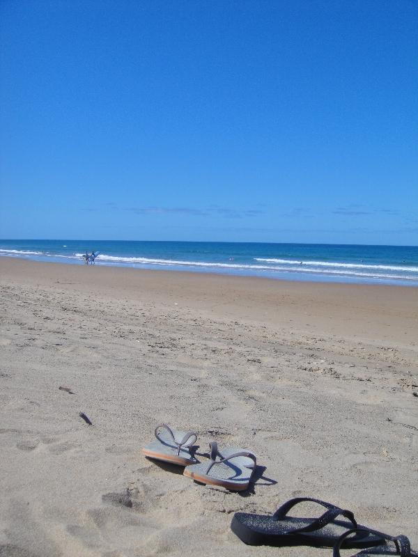 Long stretches of empty beach, Agnes Water Australia