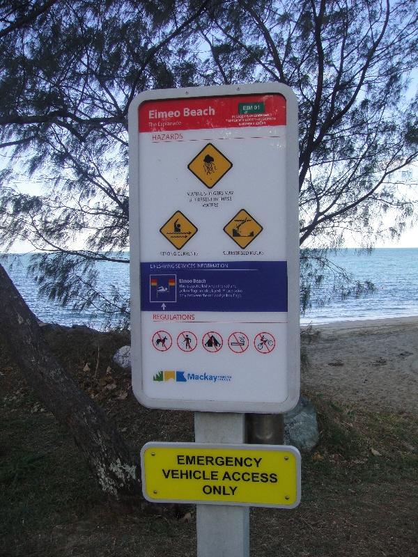 No dogs allowed on Eimeo Beach?, Australia