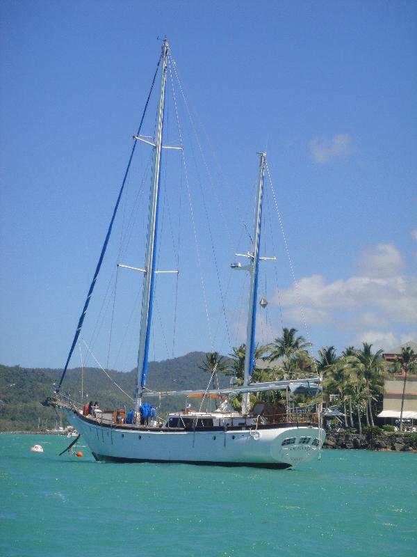 Airlie Beach and parasailing the Whitsunday waters Australia Diary Picture