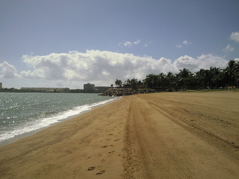 Townsville Beach, in North Queensland, Australia