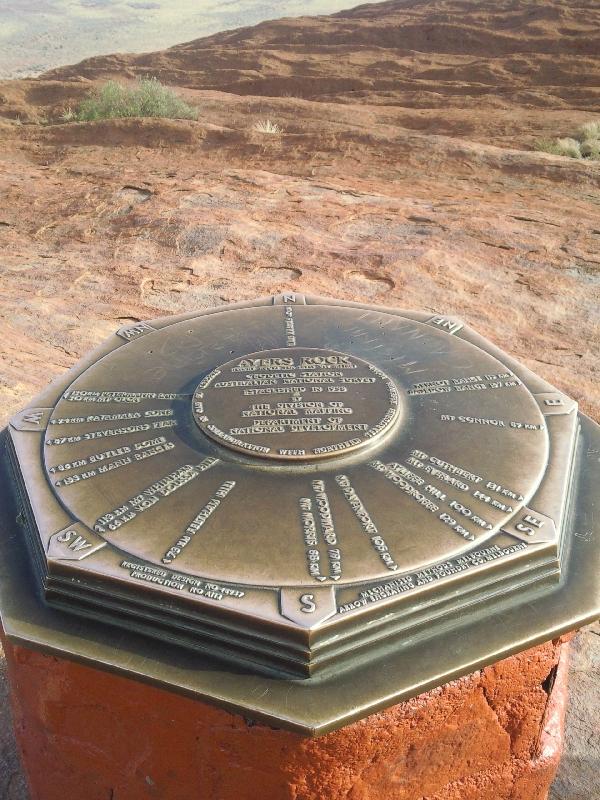 Ayers Rock Australia On top of Uluru!