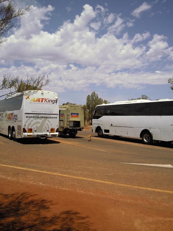 The Ayers Rock coaches and shuttles, Ayers Rock Australia