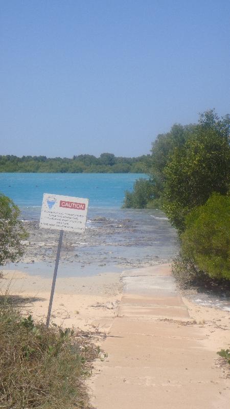 The turqoise waters of Willie Creek, Australia