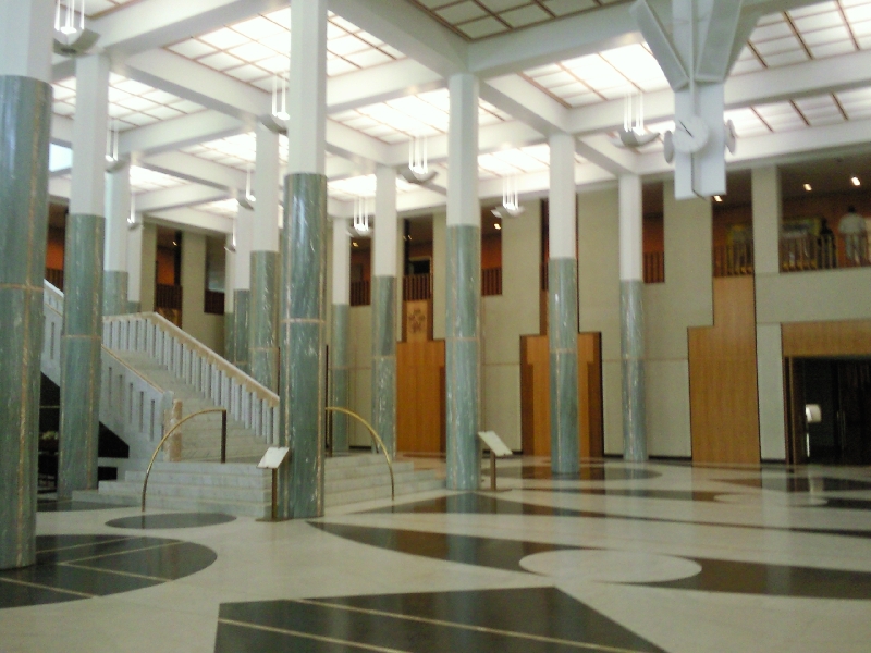 Canberra Australia The New Parliament House in Canberra