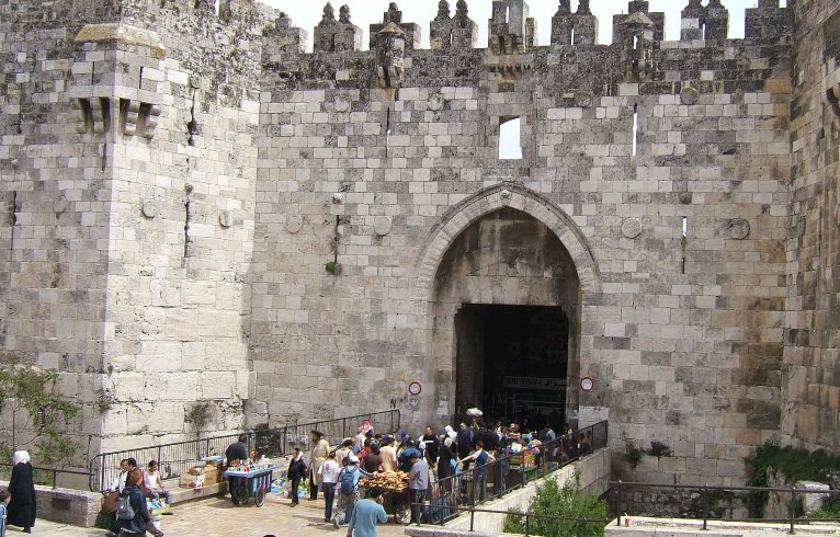 Damascas Gate in Jerusalem, Israel Jerusalem Israel Middle East