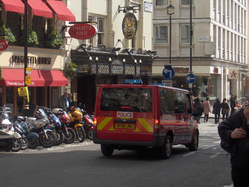 Fire fighters in London, United Kingdom